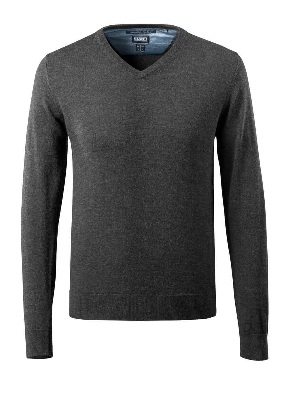 Maglione da Lavoro con Lana Merinos scollo a V Mascot 50635-989