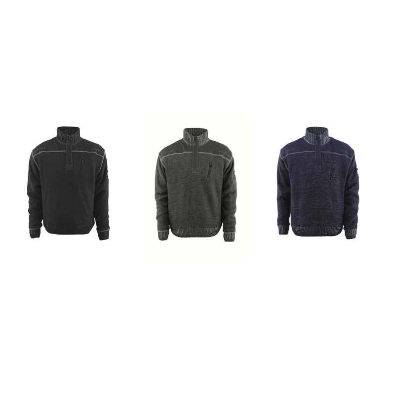 Maglione da Lavoro Mezza Zip Naxos Mascot 50354-835
