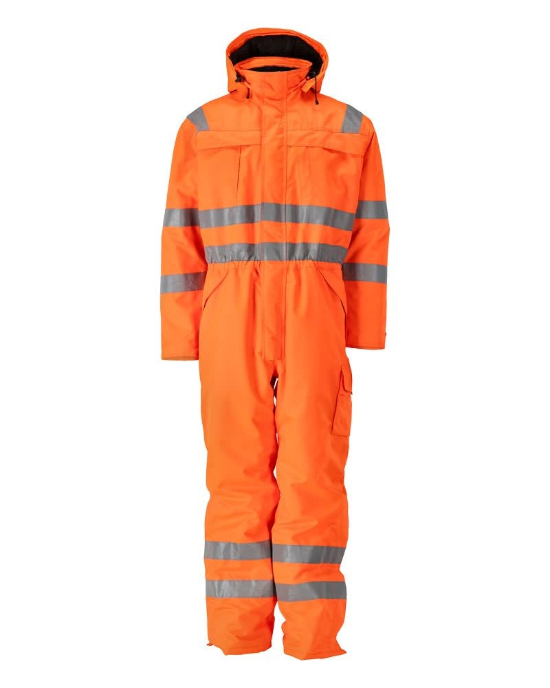 Tuta da Lavoro Alta Visibilit� Multitasche Antivento Impermeabile Tombos Mascot 11119-880