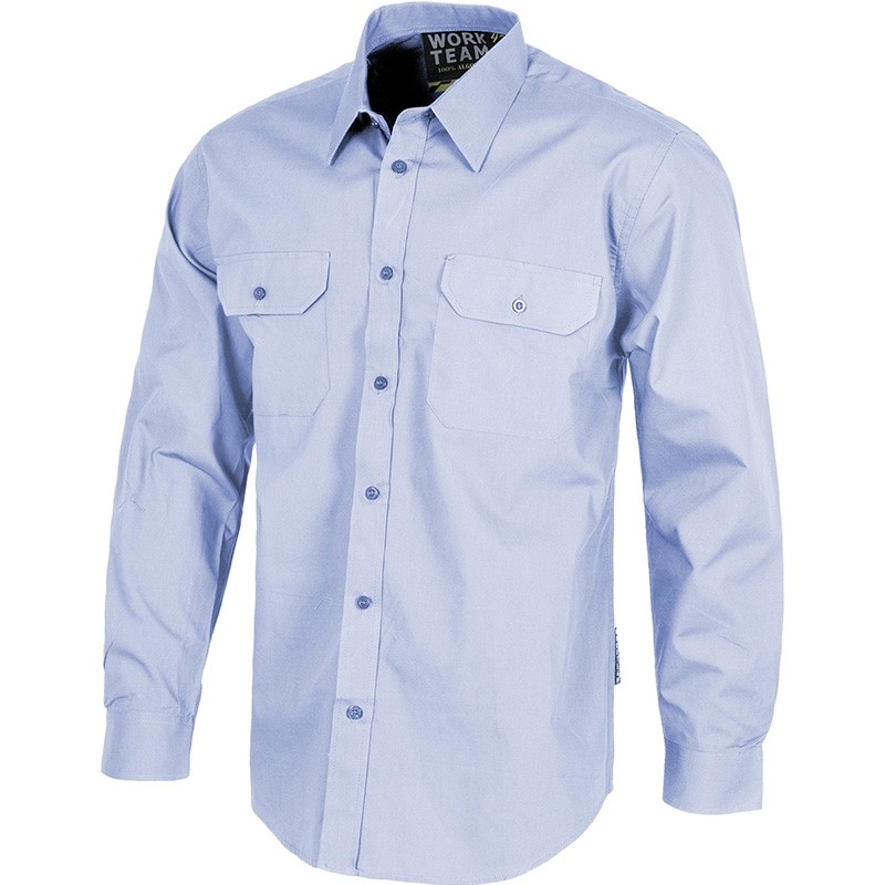 Camicia da lavoro rinforzata a manica lunga - Workteam