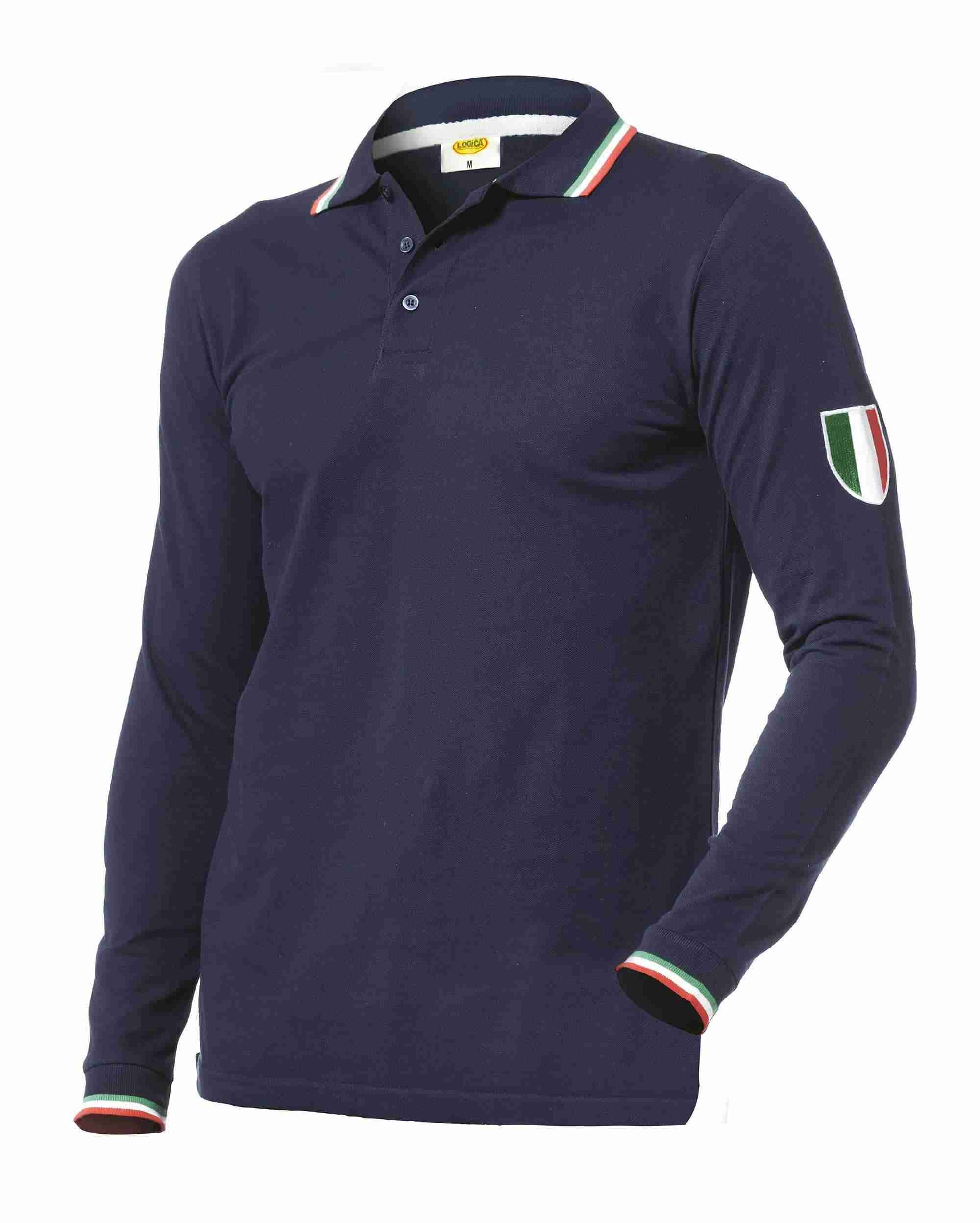 Polo da Lavoro Logica 100% Cotone POLO ML3-L