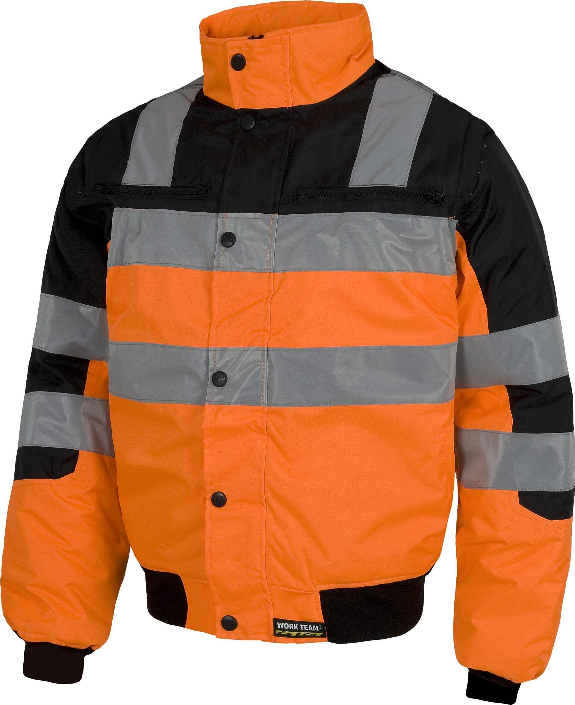 Giubbotto Pilot Alta visibilit� con maniche staccabili - C3750 Workteam