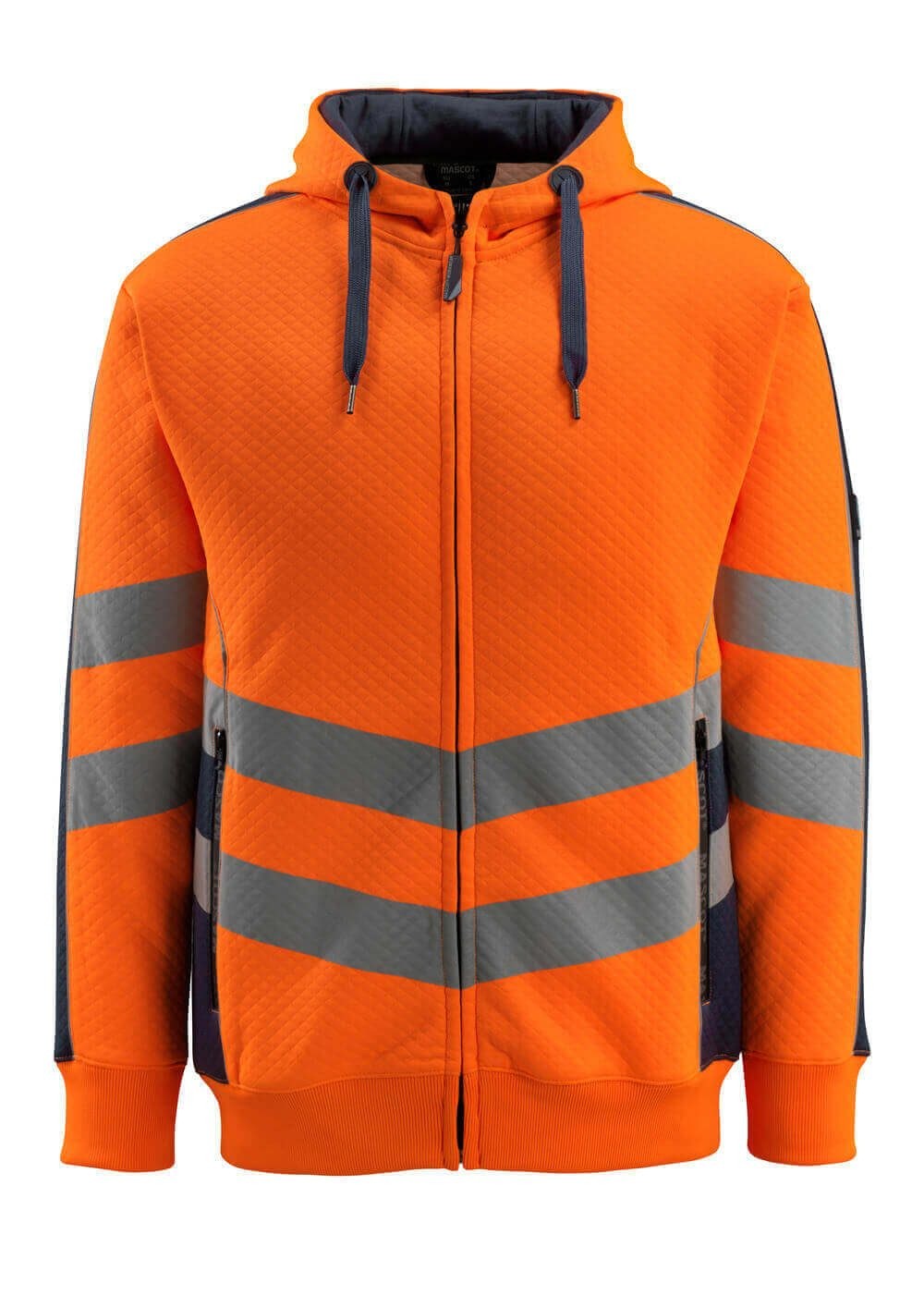 Felpa da Lavoro Alta Visibilit� Zip Intera con Cappuccio Corby Mascot 50138-932