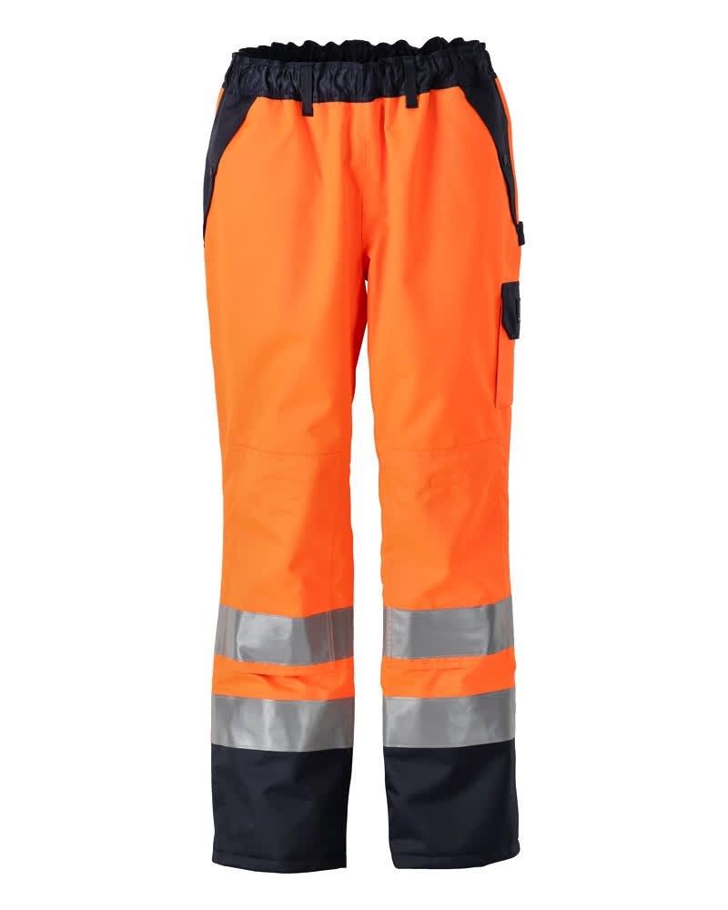 Pantaloni da Lavoro Alta Visibilit� Multitasche Impermeabile Linz Mascot 07090-880