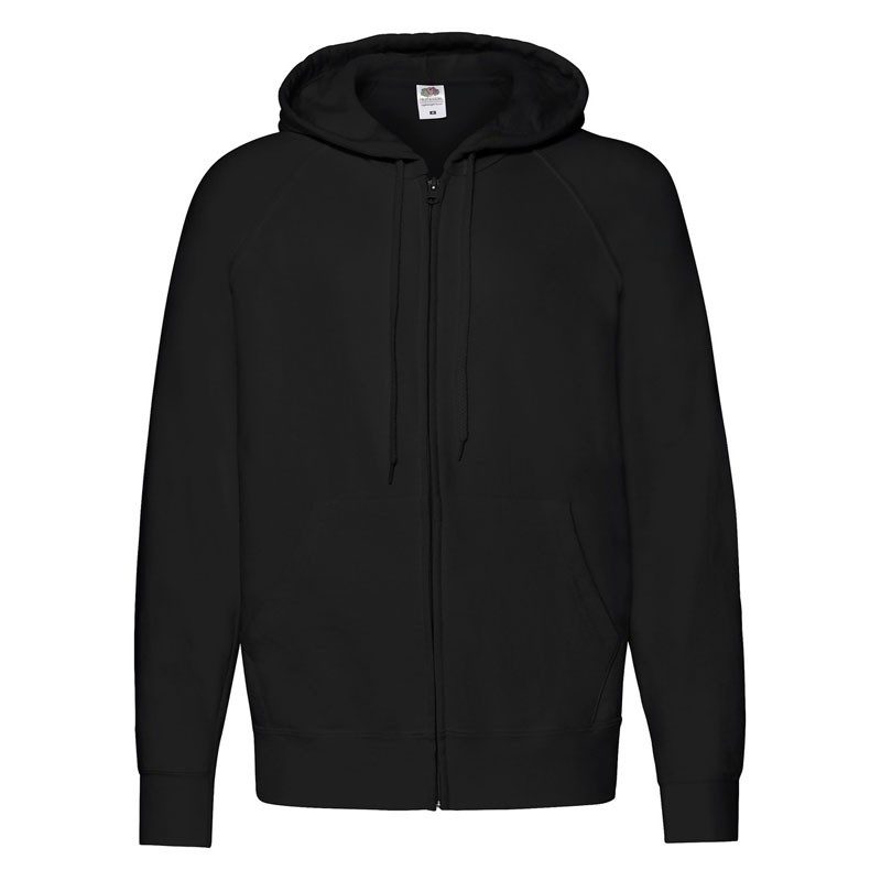 Felpa Da Lavoro Fruit Of The Loom Leggera con Cappuccio e Zip Lunga FR621440