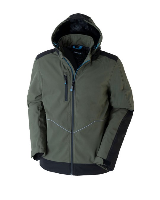 Giubbotto da Lavoro Rossini Softshell R-Evolution HH673 Stretch Multitasche