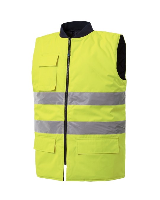 Gilet da Lavoro Rossini Jim Hi-Vis reversibile HH233 Alta Visibilit�