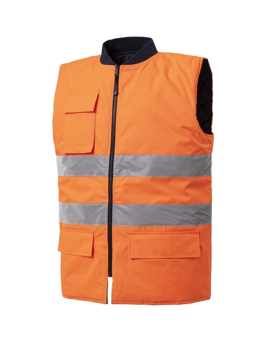 Gilet da Lavoro Rossini Jim Hi-Vis reversibile HH233 Alta Visibilit�