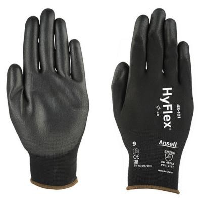 12 Pezzi - Guanti da Lavoro Ansell Guanto Hyflex 48-101 GGU953 Multiuso