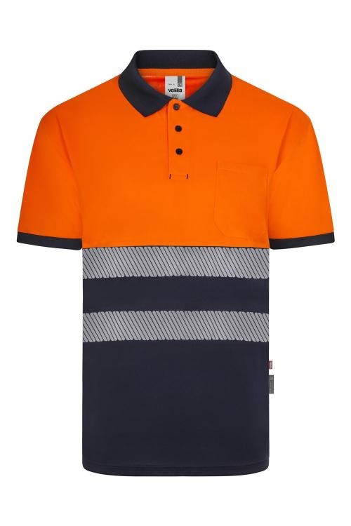Polo da Lavoro Velilla Alta visibilit� 305533 Bicolore