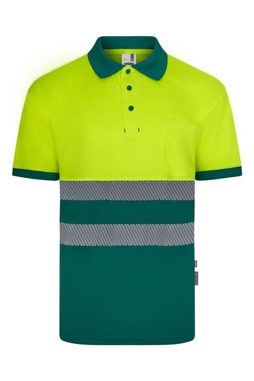 Polo da Lavoro Velilla Alta visibilit� 305533 Bicolore