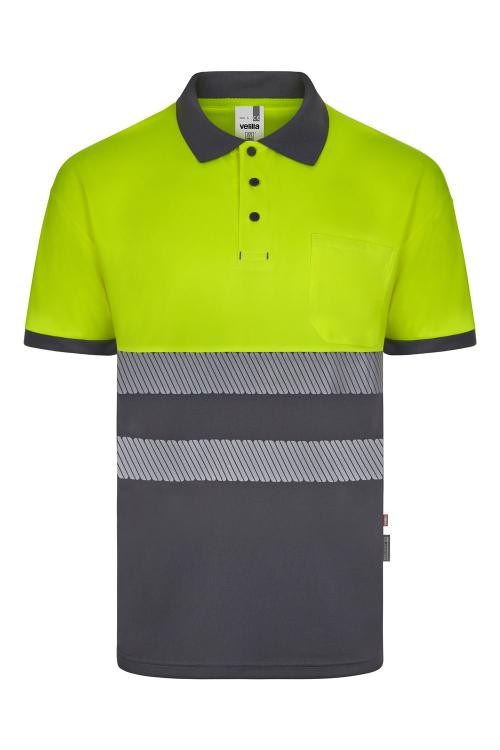 Polo da Lavoro Velilla Alta visibilit� 305533 Bicolore