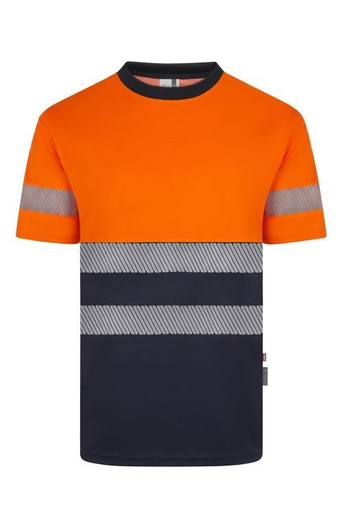 T-Shirt da Lavoro Velilla Alta visibilit� 305633 Bicolore