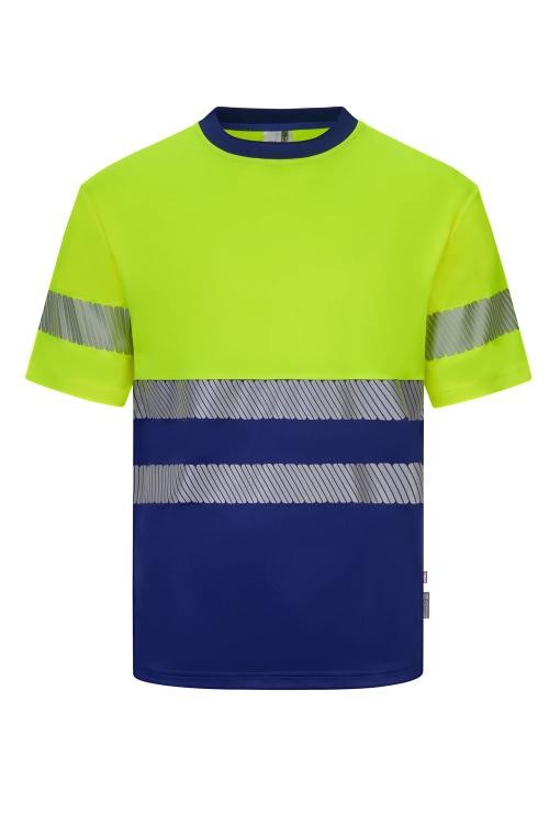 T-Shirt da Lavoro Velilla Alta visibilit� 305633 Bicolore