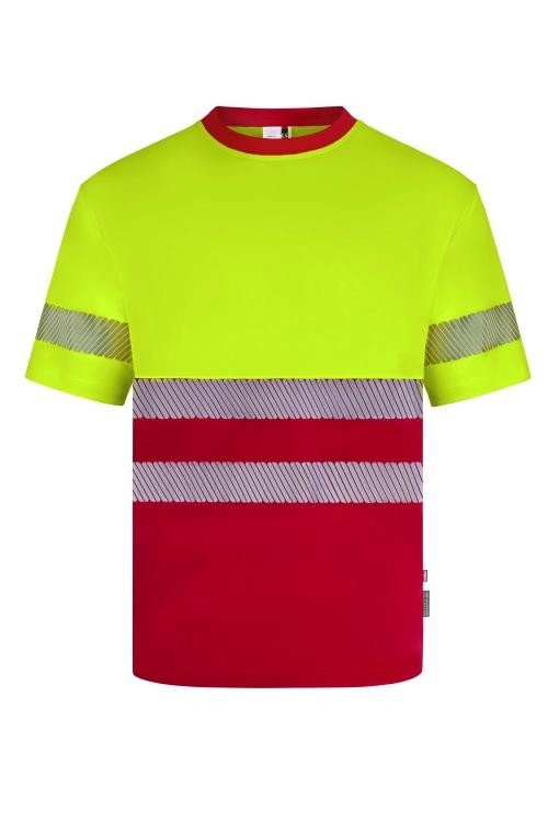 T-Shirt da Lavoro Velilla Alta visibilit� 305633 Bicolore