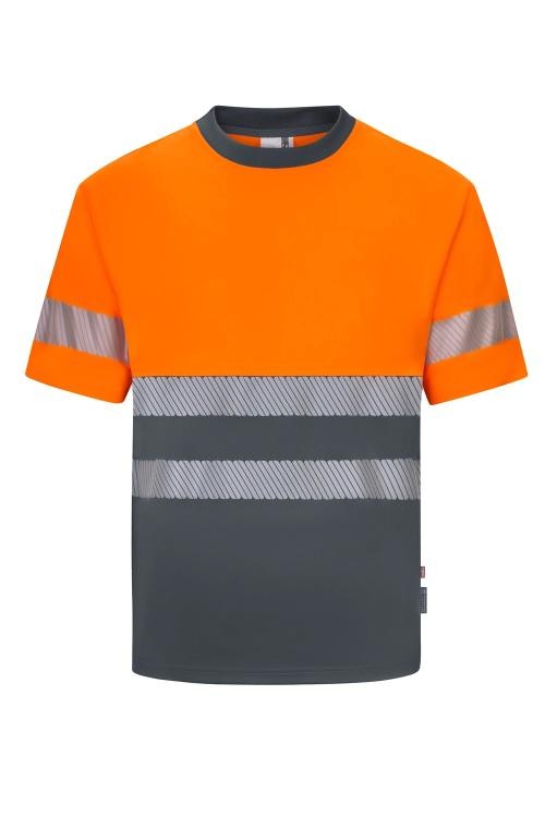T-Shirt da Lavoro Velilla Alta visibilit� 305633 Bicolore