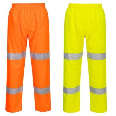 Sovra Pantaloni da Lavoro Portwest Alta Visibilit� S165 Impermeabile Multitasche