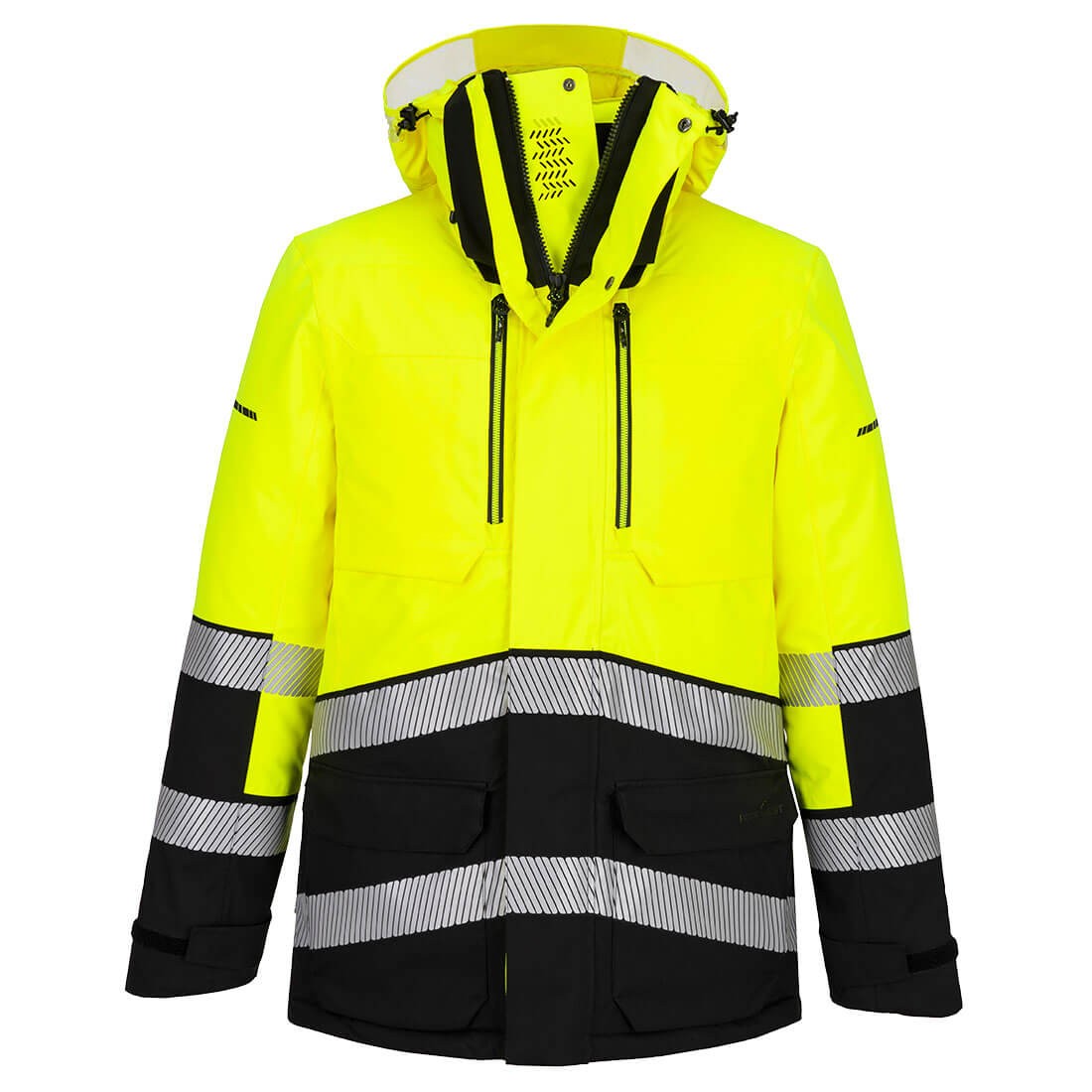 Giacca da Lavoro Portwest Alta Visibilit� EV467 Hi-Vis Multitasche Invernale