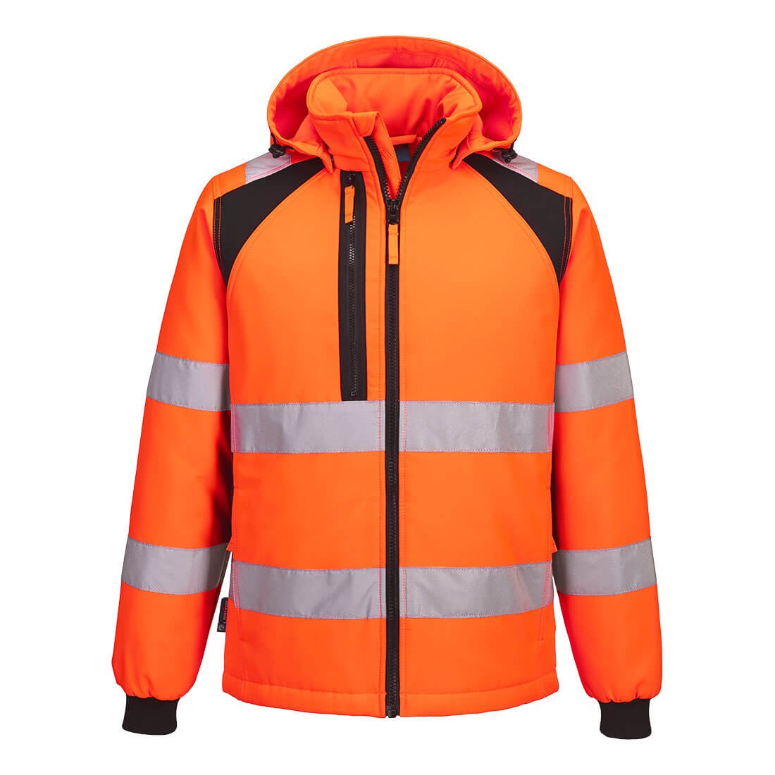 Giacca da Lavoro Portwest Alta Visibilit� CD809 Softshell WX2 Imbottito Multitasche Impermeabile