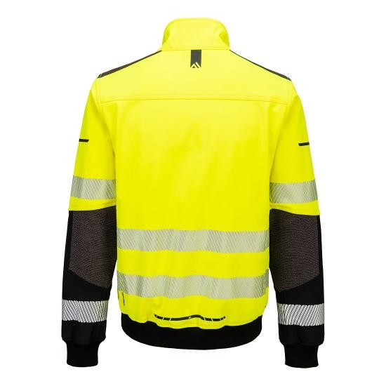 Giacca da Lavoro Portwest Alta Visibilit� EV468 Softshell Multitasche Impermeabile Stretch
