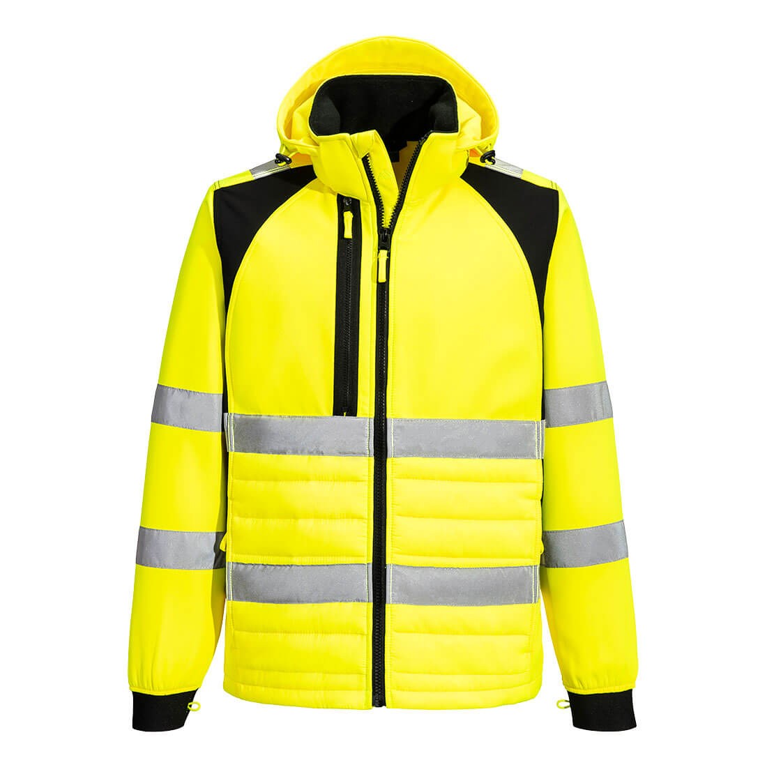 Giacca da Lavoro Portwest Alta Visibilit� CD863 Softshell WX2 Multitasche Impermeabile
