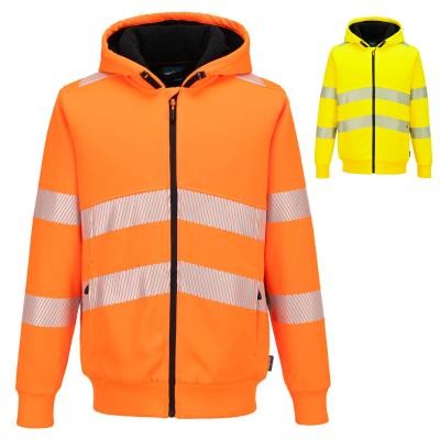 Felpa da Lavoro Portwest Alta Visibilit� PW321 Con Cappuccio