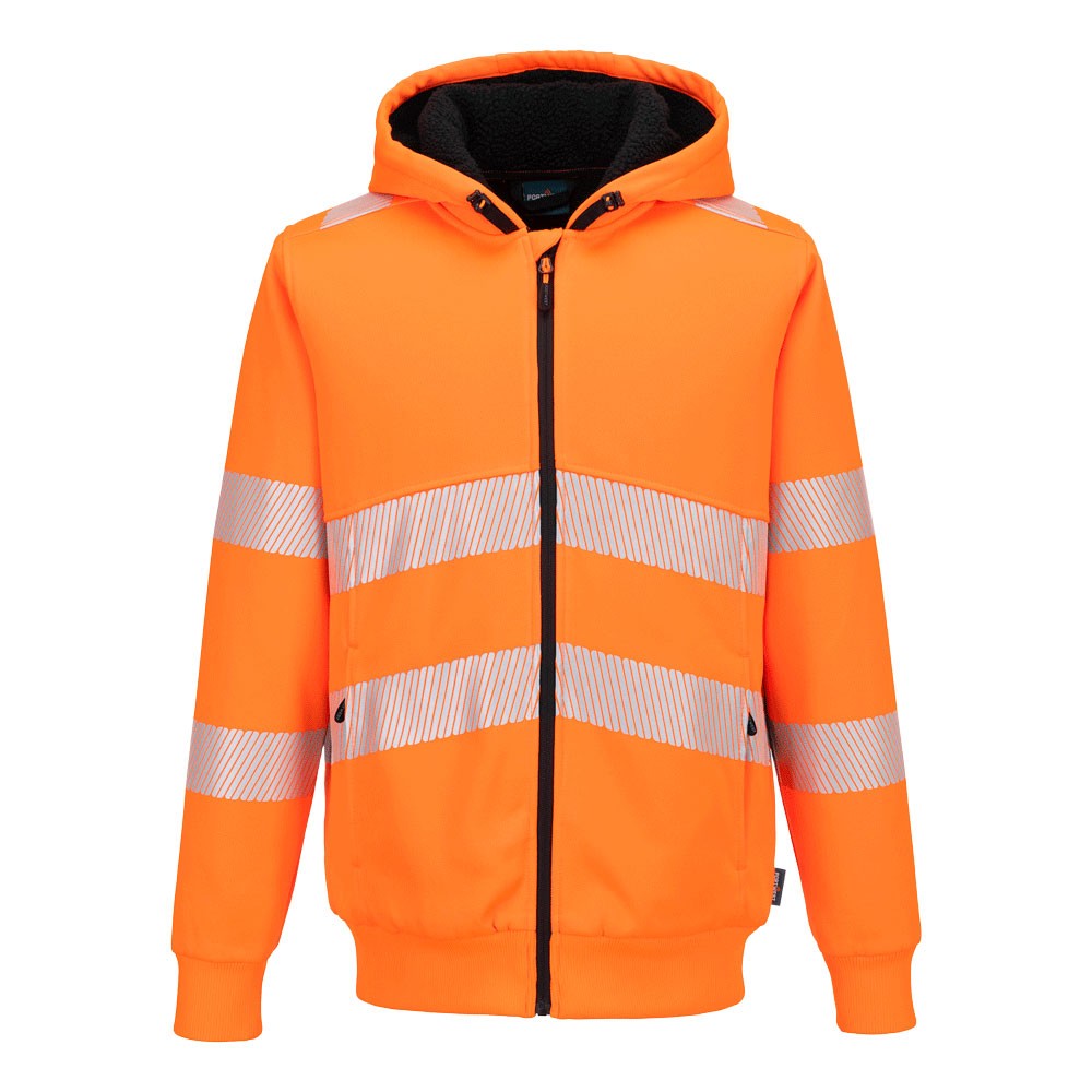 Felpa da Lavoro Portwest Alta Visibilit� PW321 Con Cappuccio