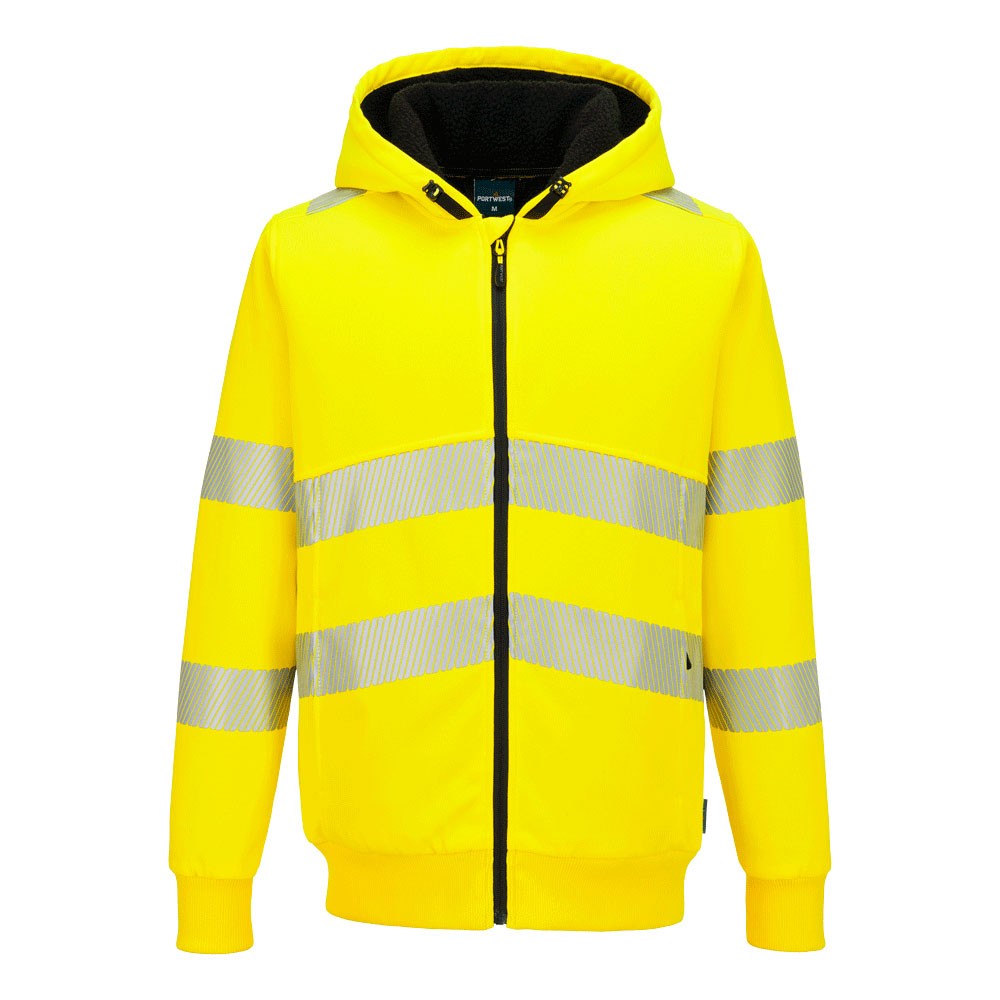 Felpa da Lavoro Portwest Alta Visibilit� PW321 Con Cappuccio
