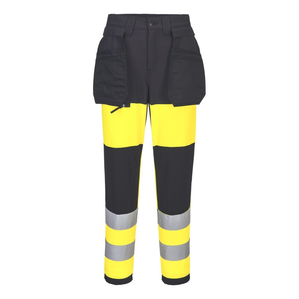 Pantaloni da Lavoro Portwest Alta Visibilit� Service WX2 CD847 Multitasche Stretch Donna