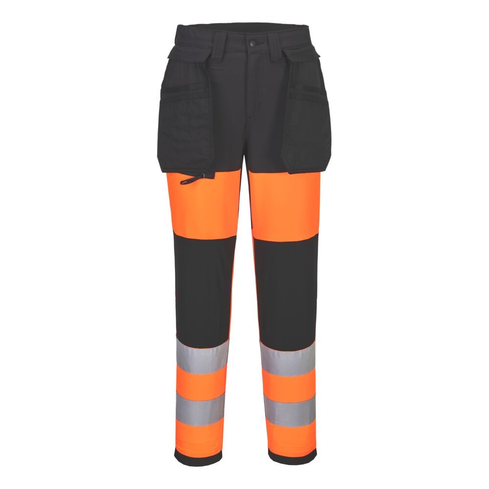 Pantaloni da Lavoro Portwest Alta Visibilit� Service WX2 CD847 Multitasche Stretch Donna