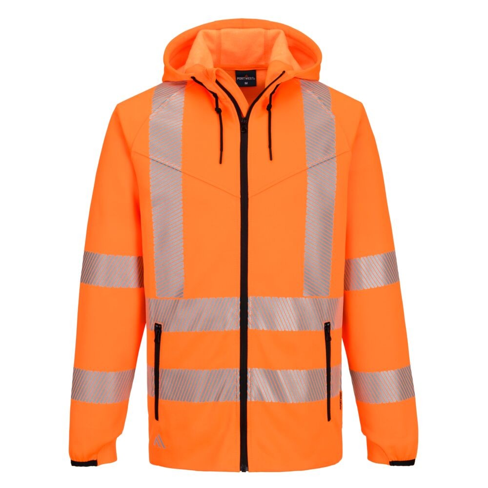 Felpa da Lavoro Portwest Alta Visibilit� KX303 Con Cappuccio