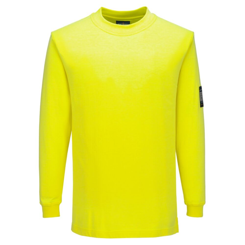 T-shirt da Lavoro Portwest FR806 Ignifuga Antistatica Manica Lunga Anticalore
