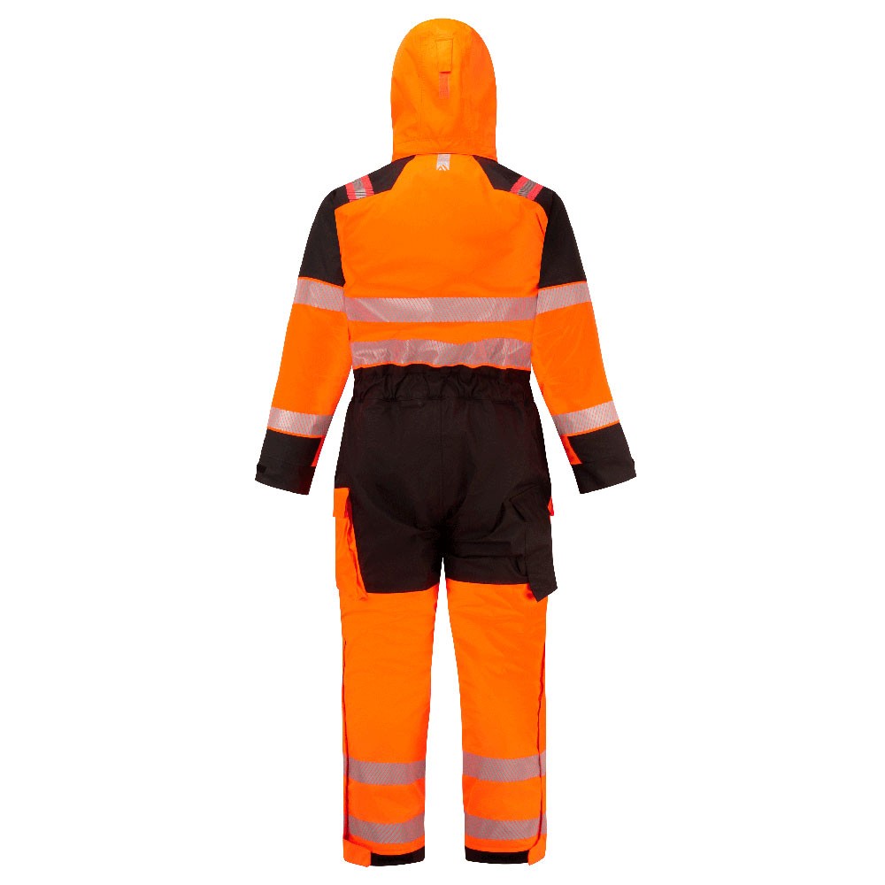 Tuta da Lavoro Portwest Alta Visibilit� FR516 Multitasche Ignifugo Impermeabile