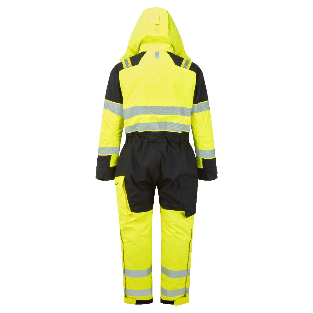 Tuta da Lavoro Portwest Alta Visibilit� FR516 Multitasche Ignifugo Impermeabile