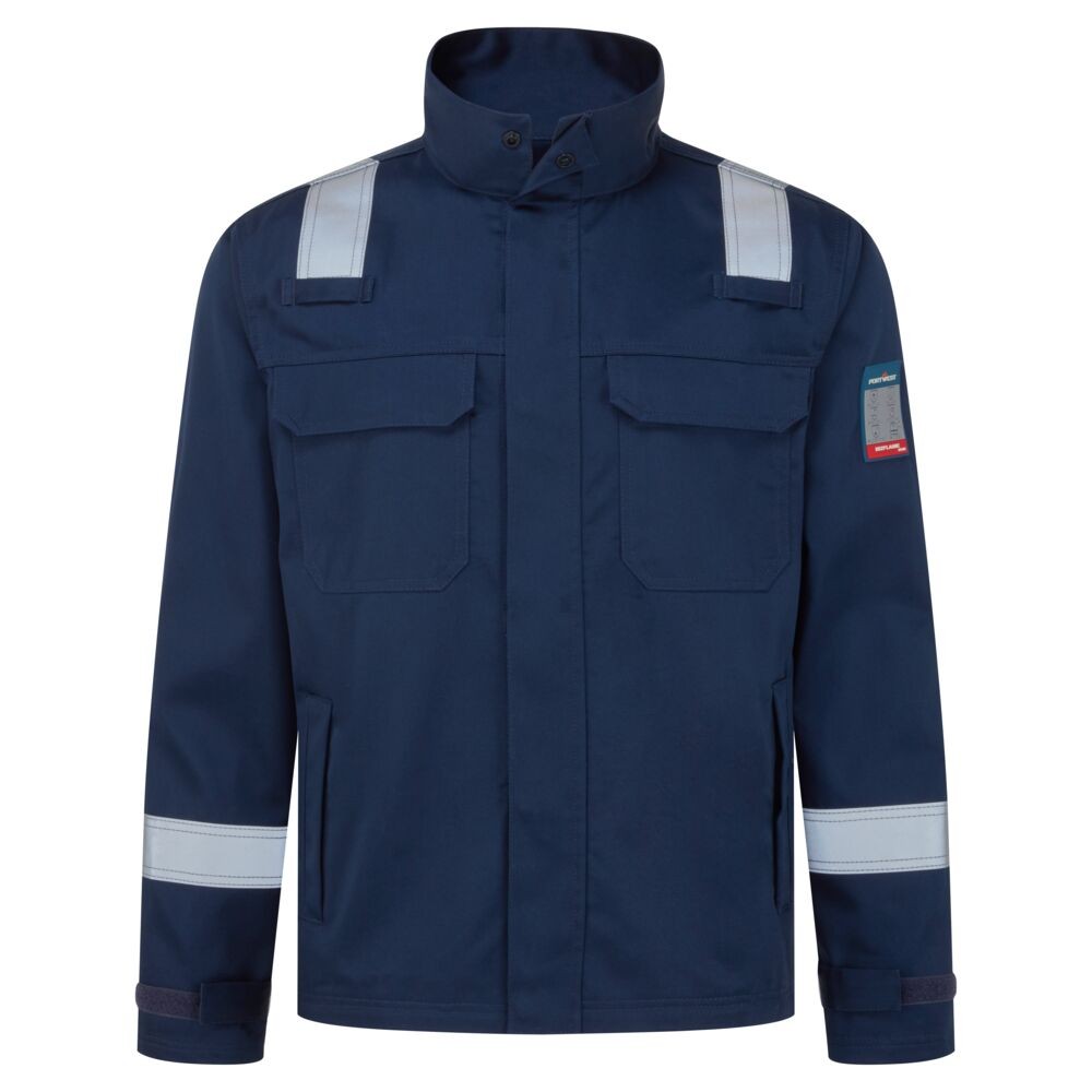 Giacca da Lavoro Portwest FR741 Bizflame Multitasche Ignifuga Antistatica Donna