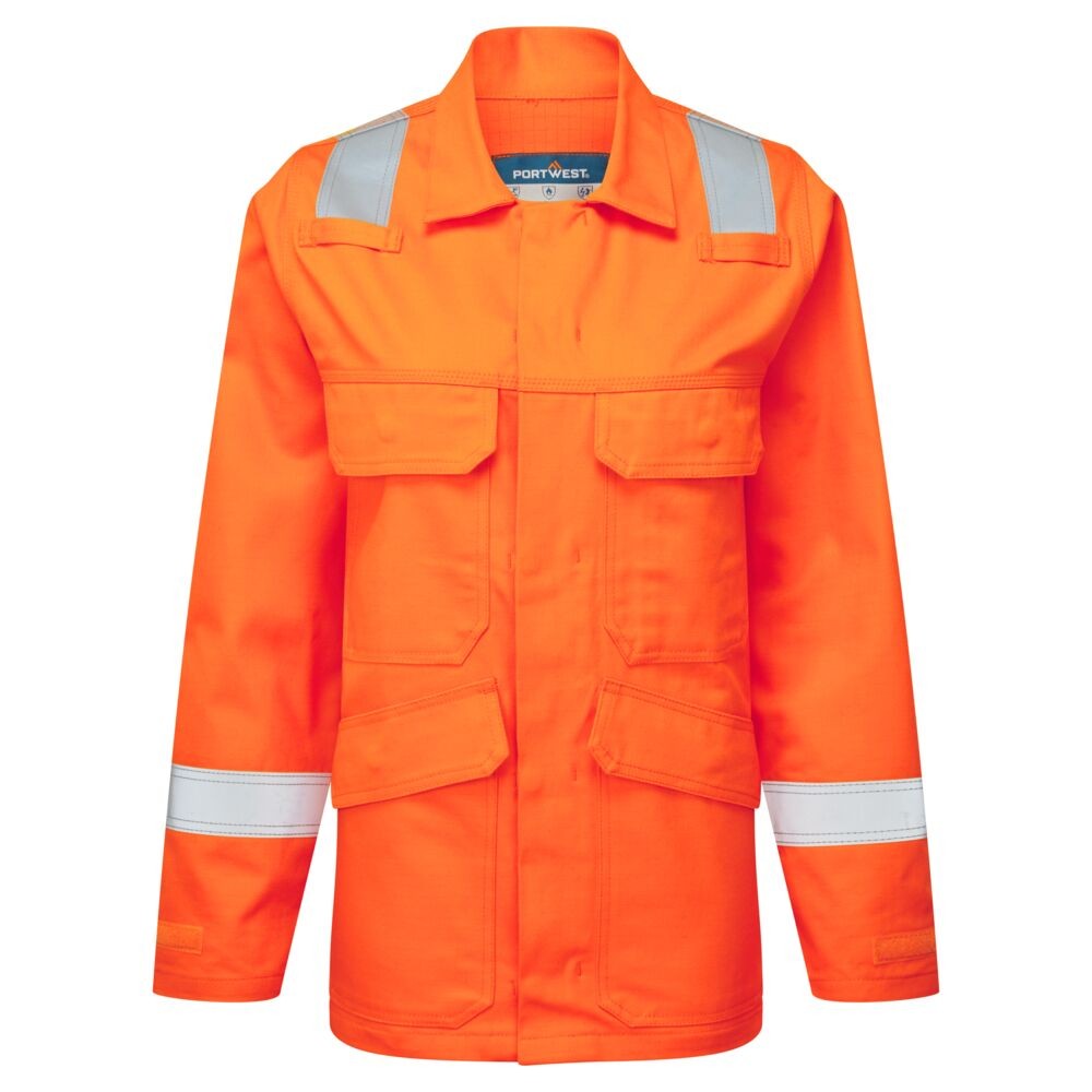 Giacca da Lavoro Portwest FR740 Bizflame Multitasche Ignifuga Antistatica Donna