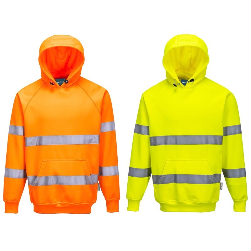 Felpa da Lavoro Portwest Alta Visibilit� ES304 Con Cappuccio