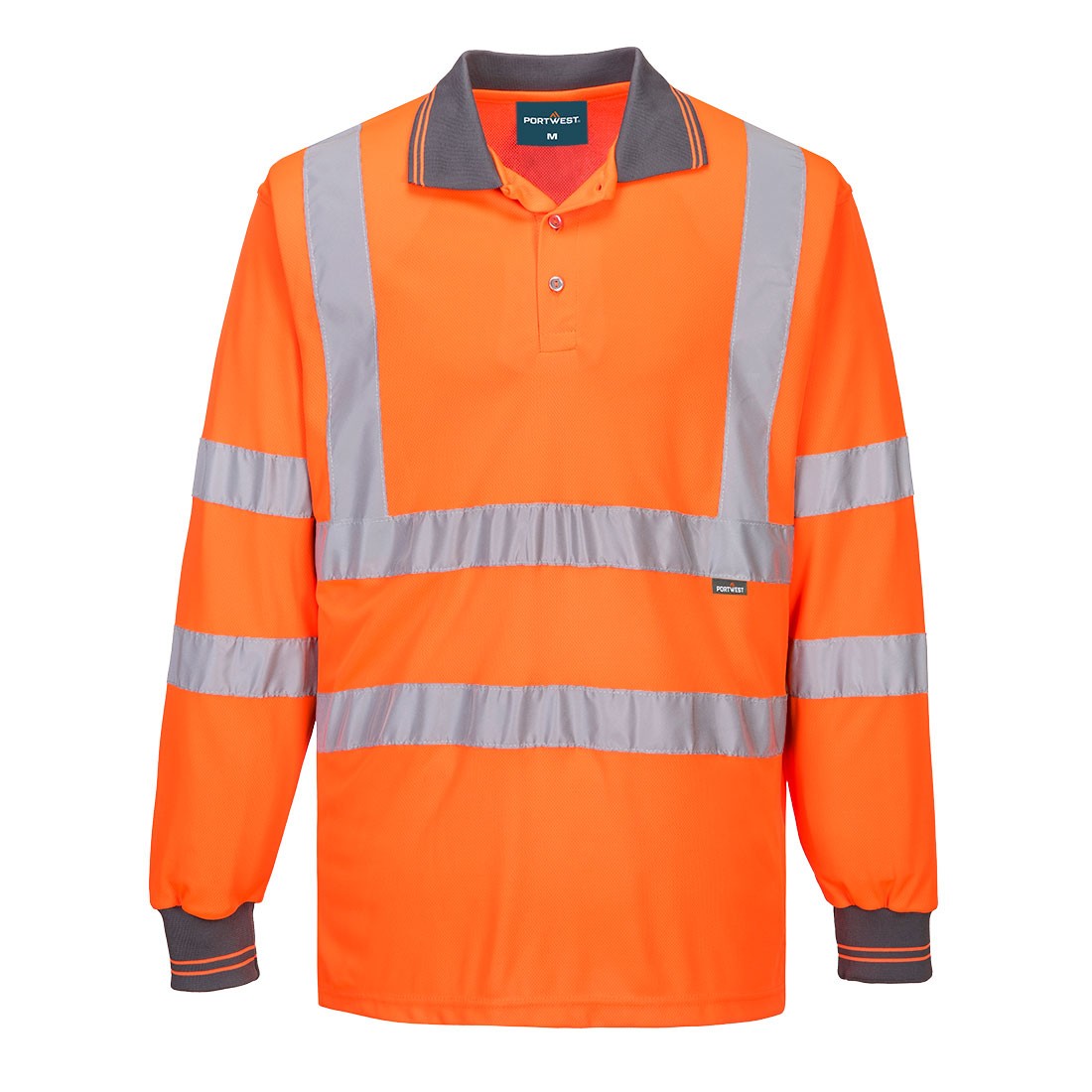 Polo da Lavoro Portwest ES277 Alta Visibilit� Manica Lunga