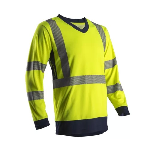 T-shirt Da Lavoro Coverguard Maniche Lunghe Suno 7SUNR Alta Visibilit�