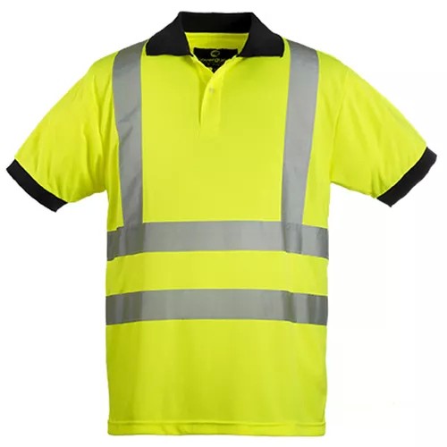T-shirt Da Lavoro Coverguard A Maniche Corte Yard MO70270 Alta Visibilit�