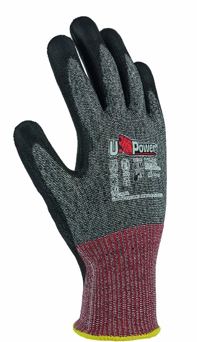 12 paia Guanti da Lavoro U-Power Salsa GUG00021