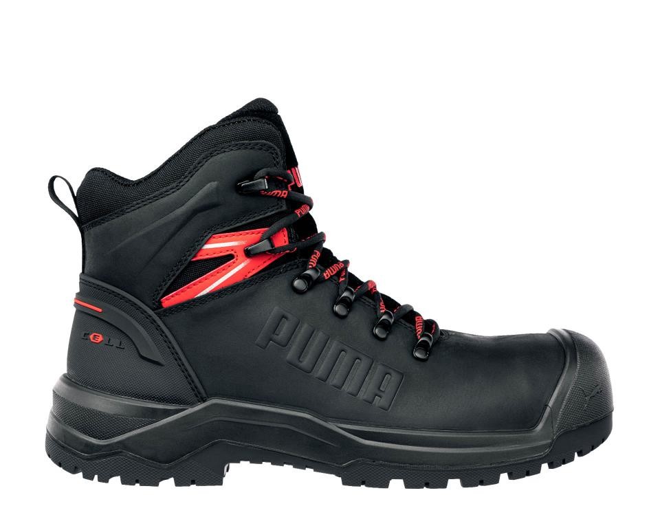 Scarpe antinfortunistiche Puma Iron HD Black Mid S3S FO LG CI SR 632740