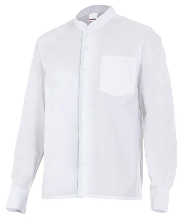 Camicia coreana maniche lunghe da Lavoro Velilla LISTAN