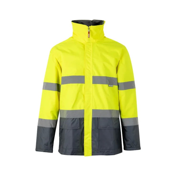 Parka bicolore da Lavoro Alta Visibilit� Multitasche Velilla 306002