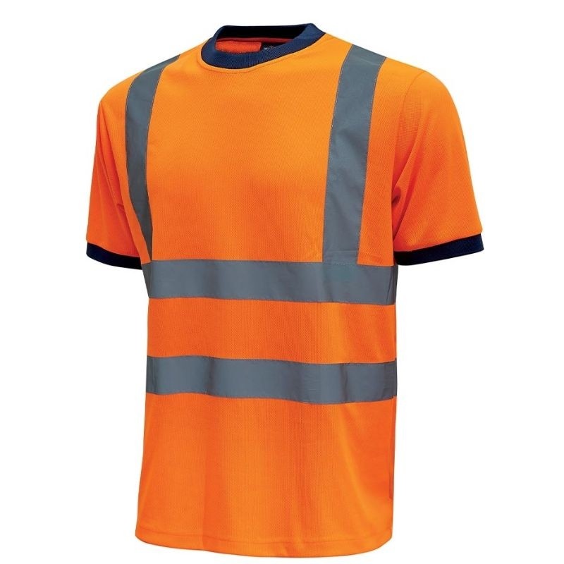 3 Pezzi - T-Shirt da Lavoro Alta Visibilit� U-Power Glitter HL197YF