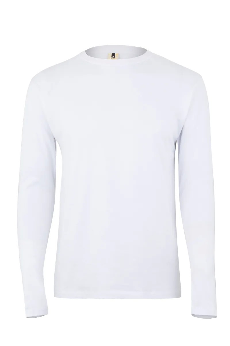 T-Shirt maniche lunghe Unisex da Lavoro 100% Cotone Velilla Paradise MK156WV