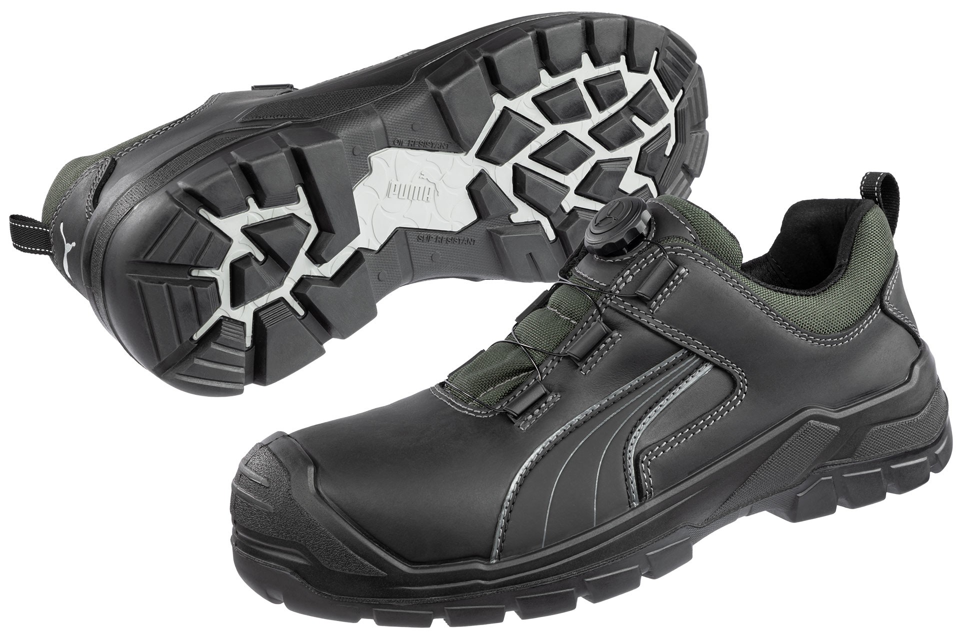 Scarpe antinfortunistiche Puma Cascades Disc Low con chiusura BOA S3 HRO SRC 640721