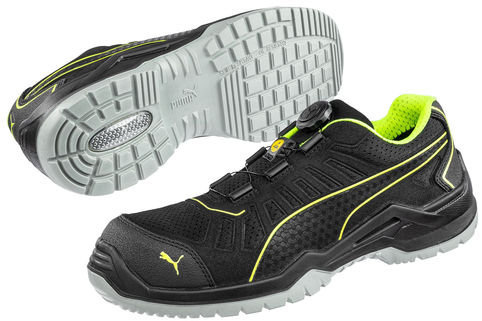 Scarpe antinfortunistiche Puma Fuse TC Disc Low con chiusura BOA S1P ESD SRC 644211