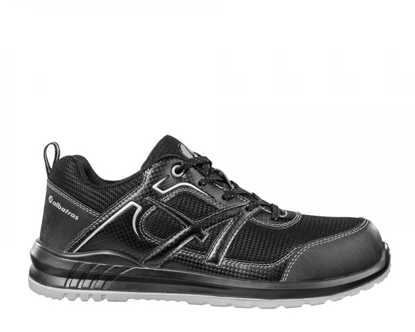 Scarpe Antinfortunistiche Albatros Rider Black Low S1P ESD SRC 648790
