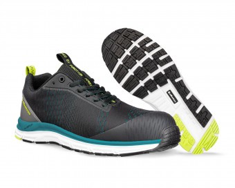 Scarpe antinfortunistiche Albatros AER55 Impulse Black Blue Low S1P ESD HRO SRA 647500
